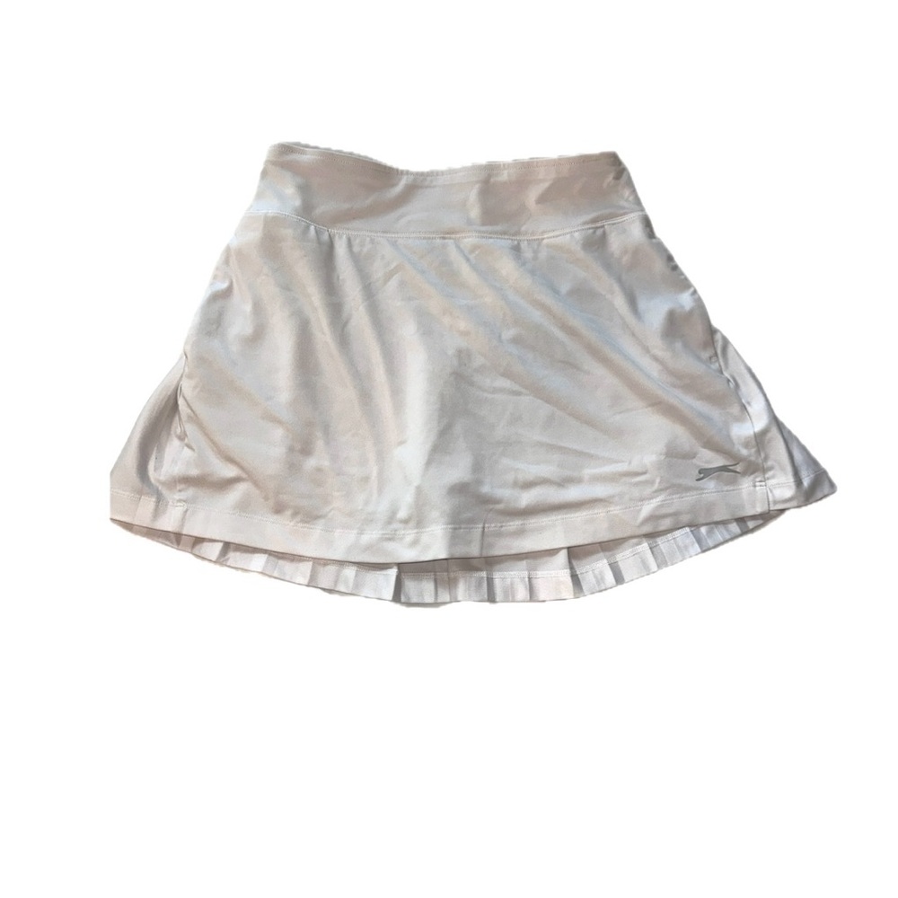 Slazenger White Athletic Mini Skater Skirt